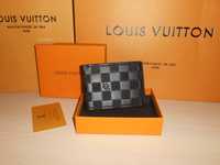 Louis Vuitton portmonetka portfel męski skóra 302-35