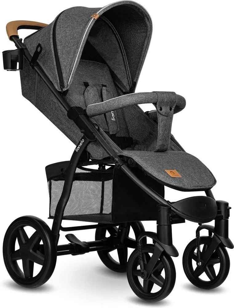 lionelo annet plus wózek spacerowy do 22 kg stone caramel