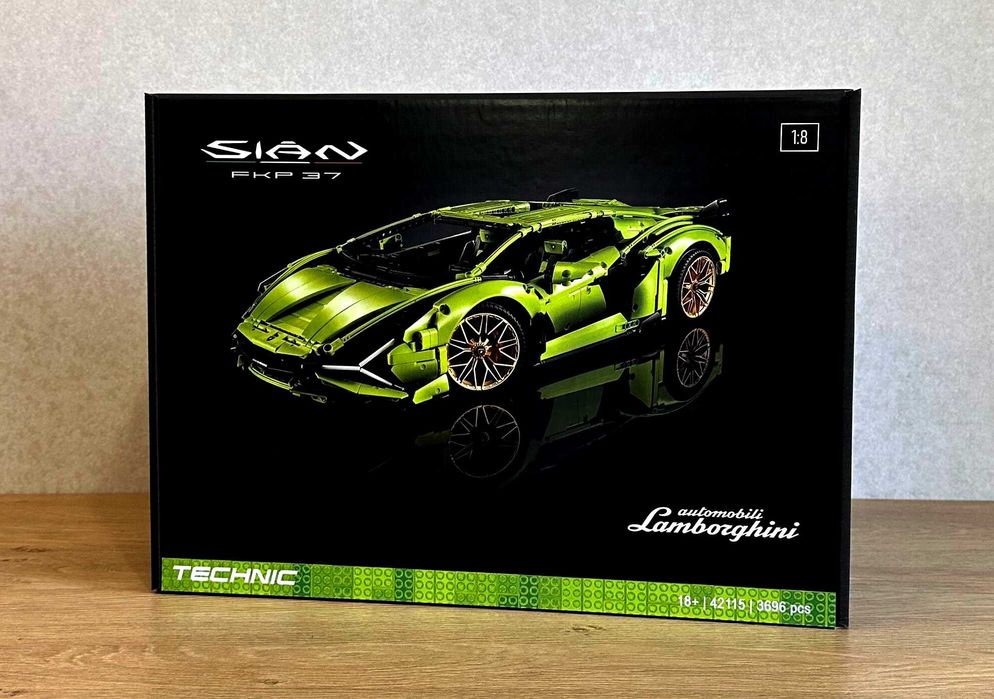 ‼️В КОРОБЦІ‼️Конструктор Lamborghini Sian FKP 37, Technic 42115