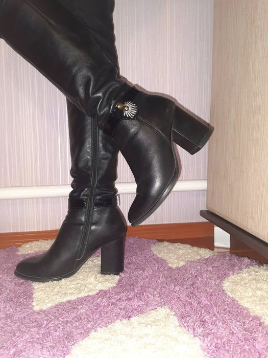 Чоботи, сапожки, сапоги зимові жіночі