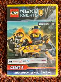 Lego Nexo Knights, dvd, część 5, odcinki 21-25, folia