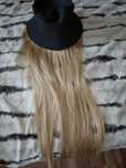 Czapka z włosami/kolor jasny blond