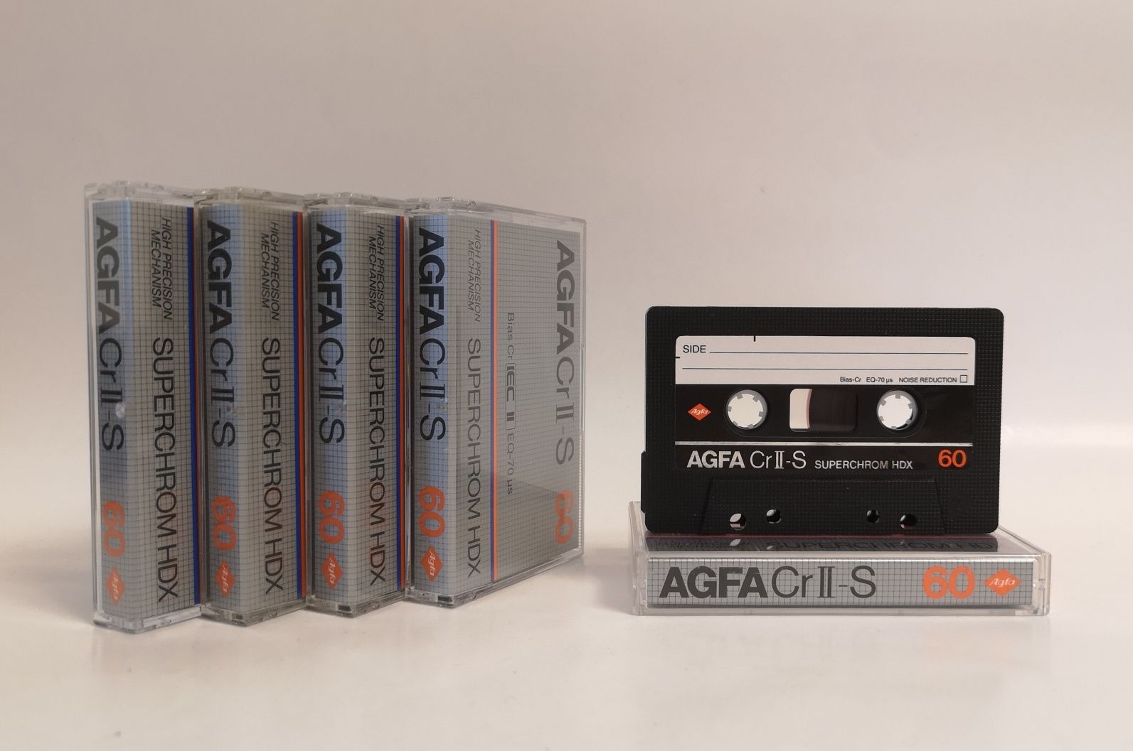 Аудиокассеты AGFA Cr II - S