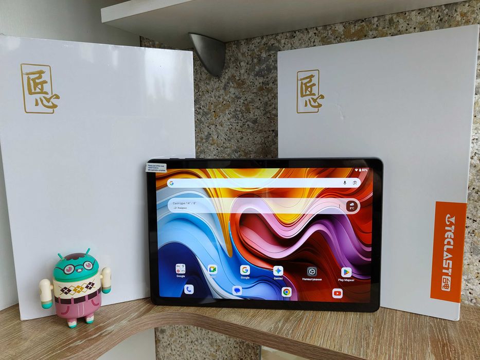 Teclast T50 Plus 2025 8/256ГБ, 11" 120Гц, 8000 мАг, 2-сім+GPS, Новий