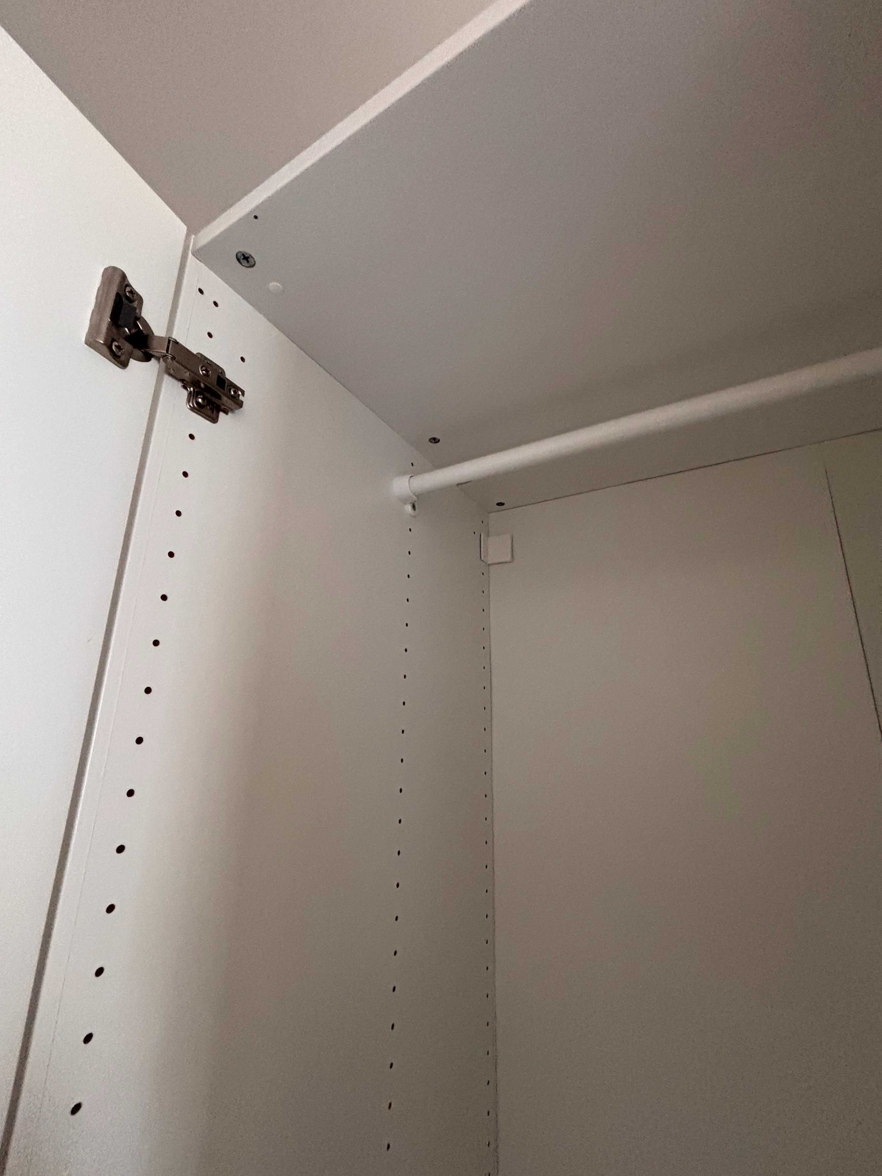 Roupeiro branco IKEA sistema PAX + komplement