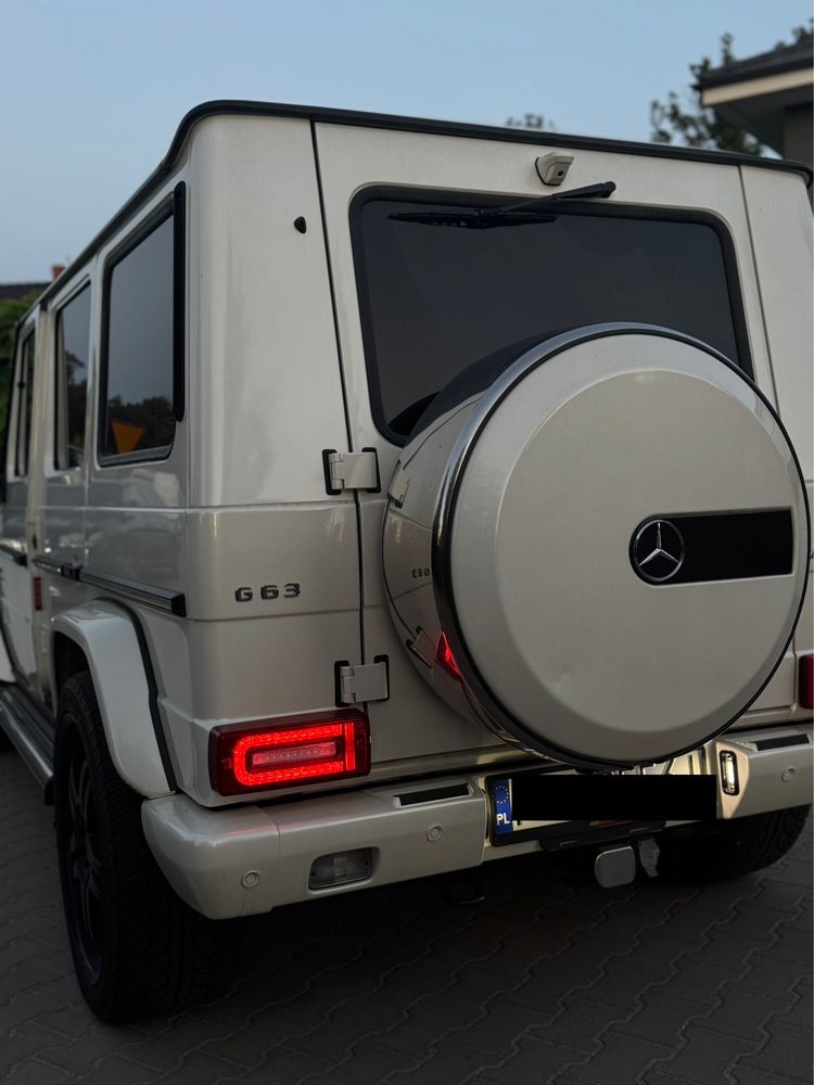 Auto do ślubu uroczystość g klasa amg g63