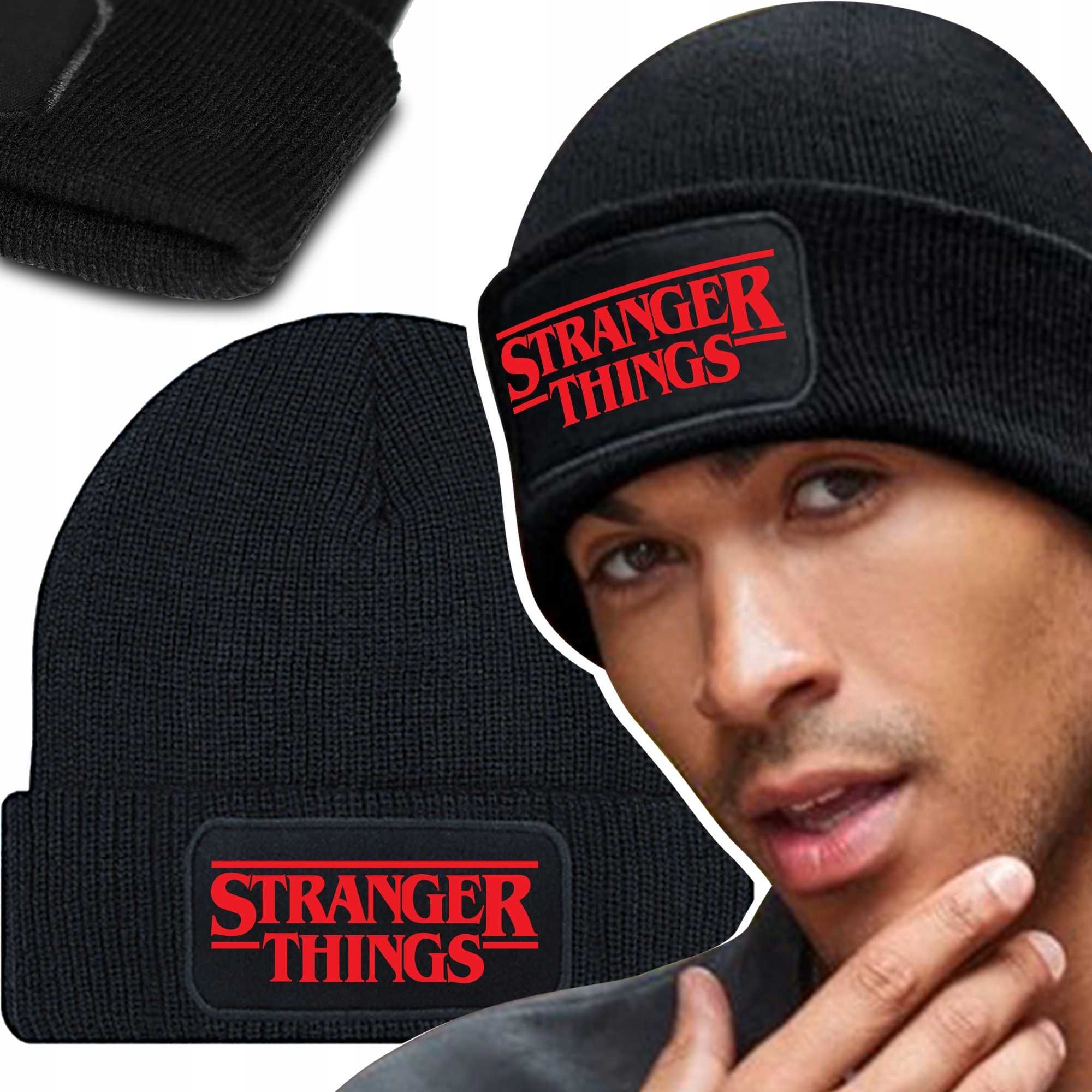 Czapka beanie zimowa Stranger Things
