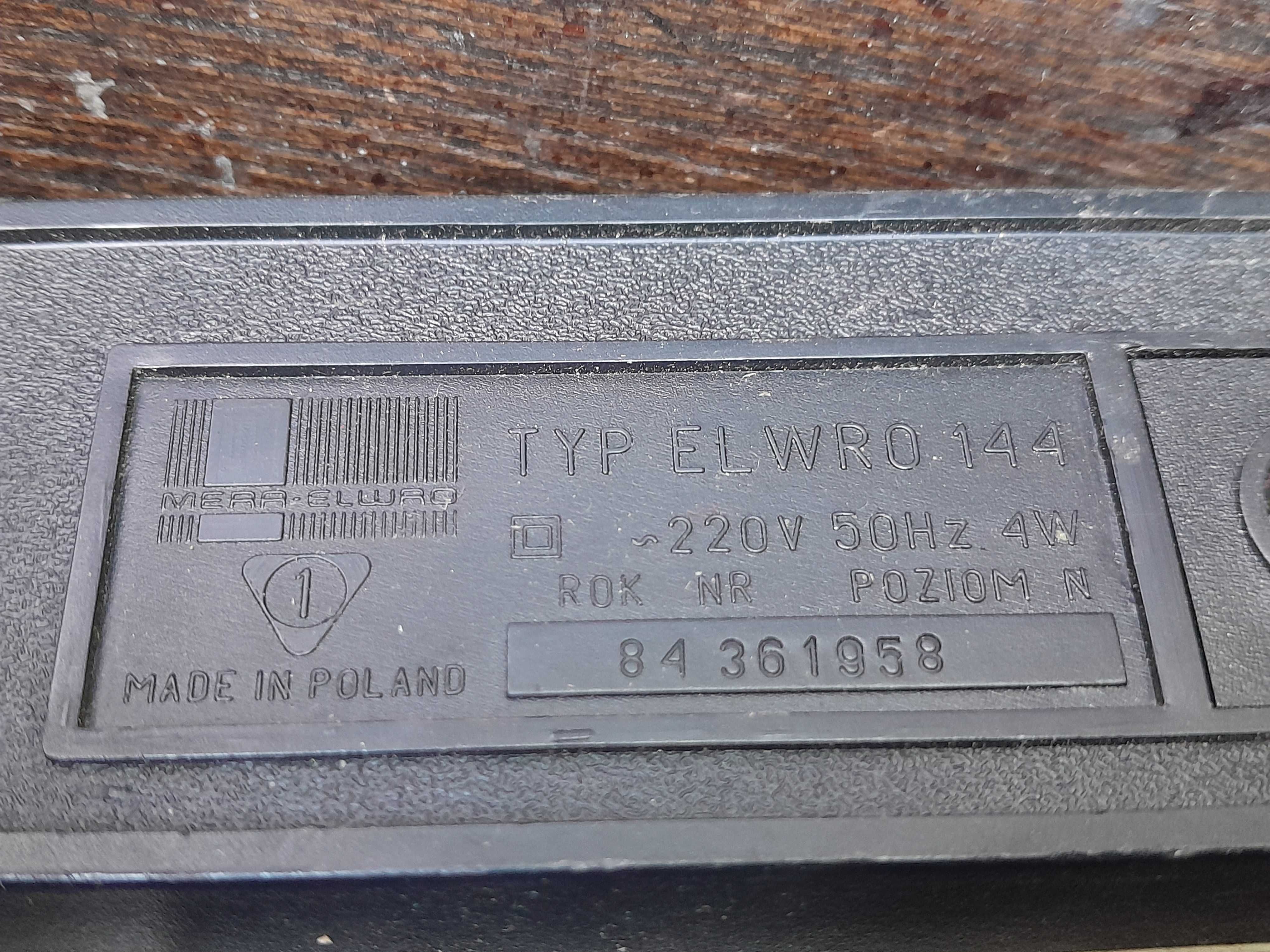 Stary kalkulator Mera typ Elwro 144 zabytek PRL retro vintage