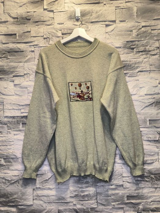 Vintage Sweter Beżowy