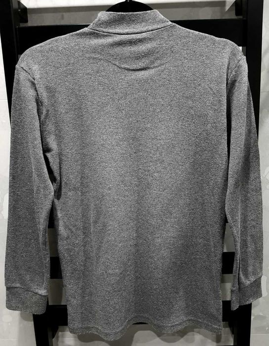 Темно-сірий чоловічій светр. Італія. Бавовна 100%.