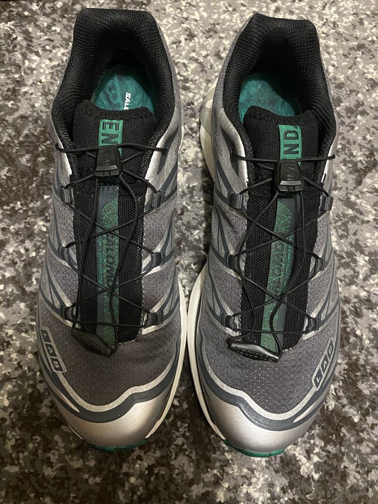 Кроссовки Salomon XT-6 x END. Emarald/Asphalt