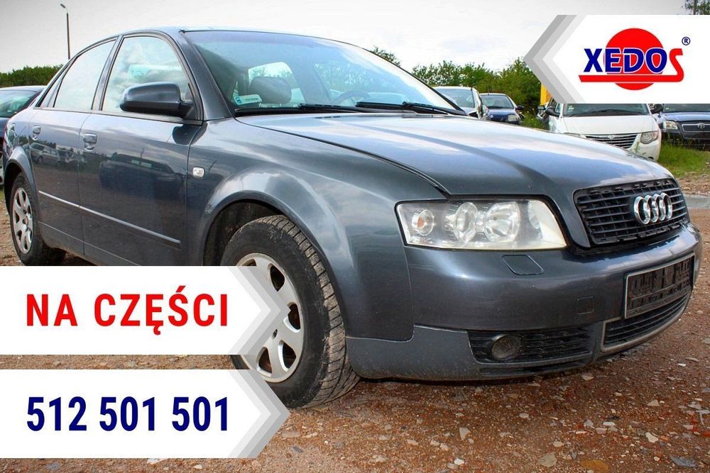 Audi A4 B6 2001 2.0i ALT Sedan (MASKA, ZDERZAK, LAMPA, BŁOTNIK, DRZWI, SZYBA, FOTEL)