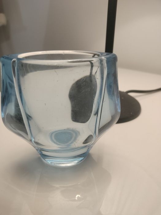 Wazon,wazonik prl.szklo