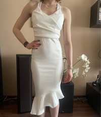 Sukienka wizytowa biała