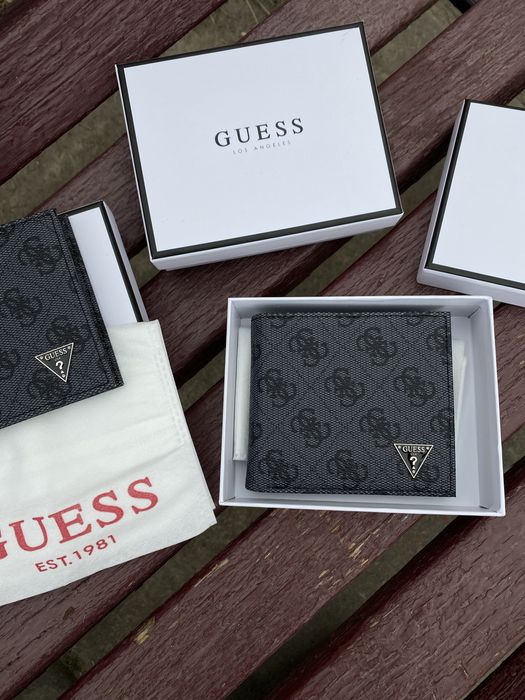 Гаманець Guess чоловічий кошелек мужской Гуес Гесс
