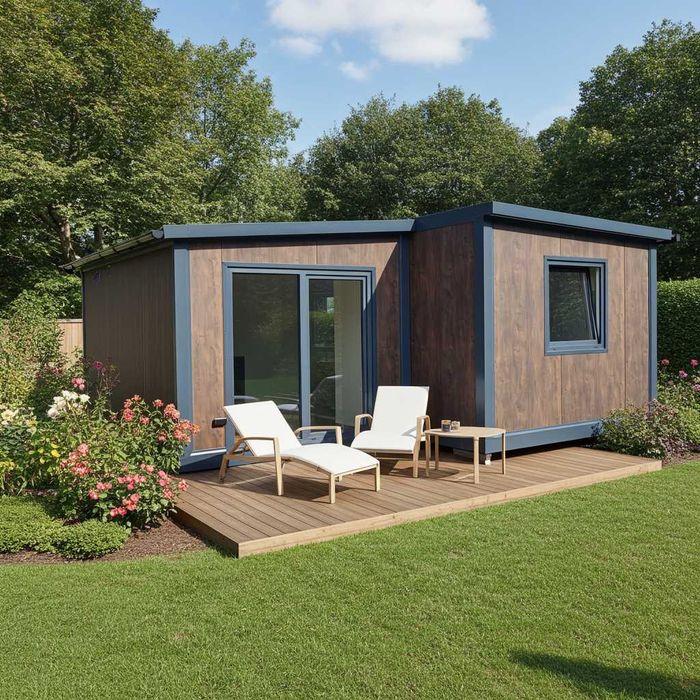 Domek modułowy całoroczny mobilny wyposażony pod klucz 35m2 Producent