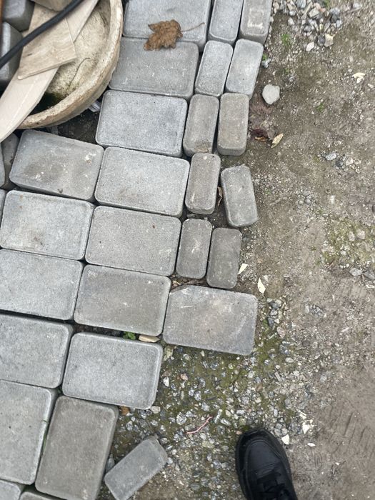 Поитка тротуарная серая 10м2