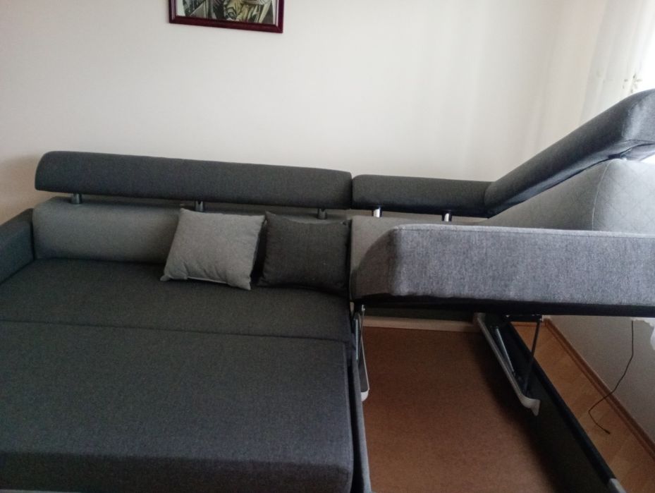 Narożnik z funkcją spania