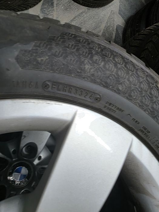 Oryg Felgi 16" BMW E60 E61 E90 E91 F30 5x120 Opony Zimowe 225/55/16
