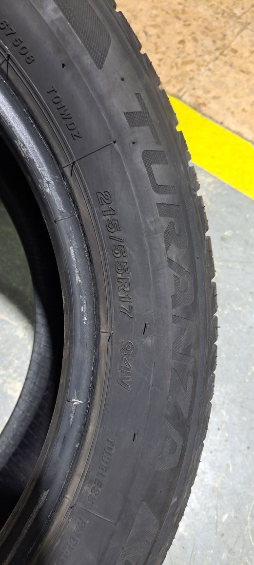 Pneus 215 /55/17 varios pneus Bridgestone