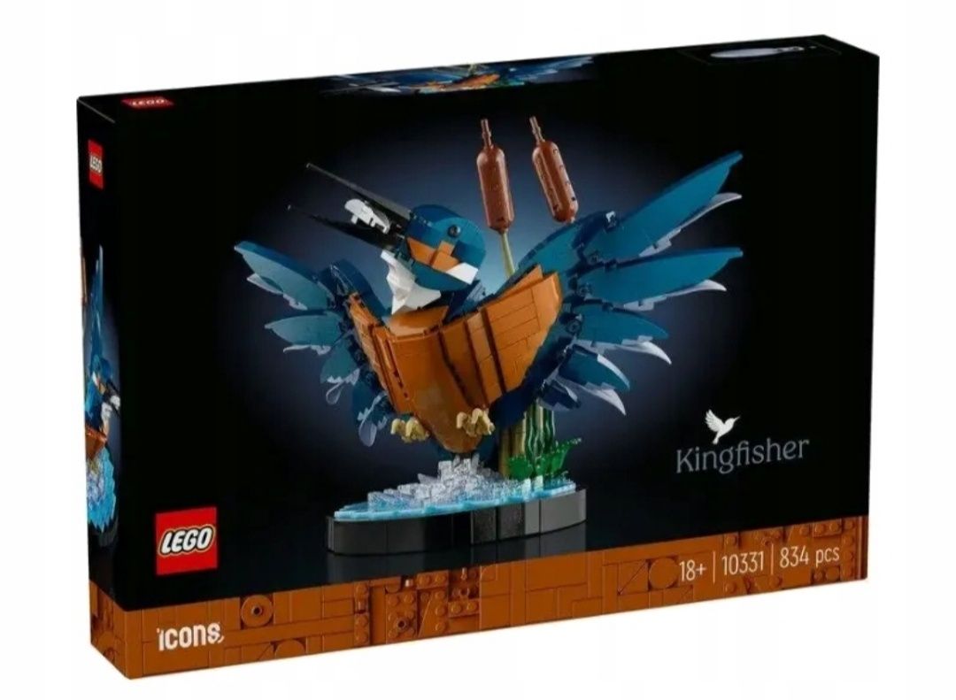 Klocki LEGO Icons 10331 Zimorodek 18+ (Elementy: 834)