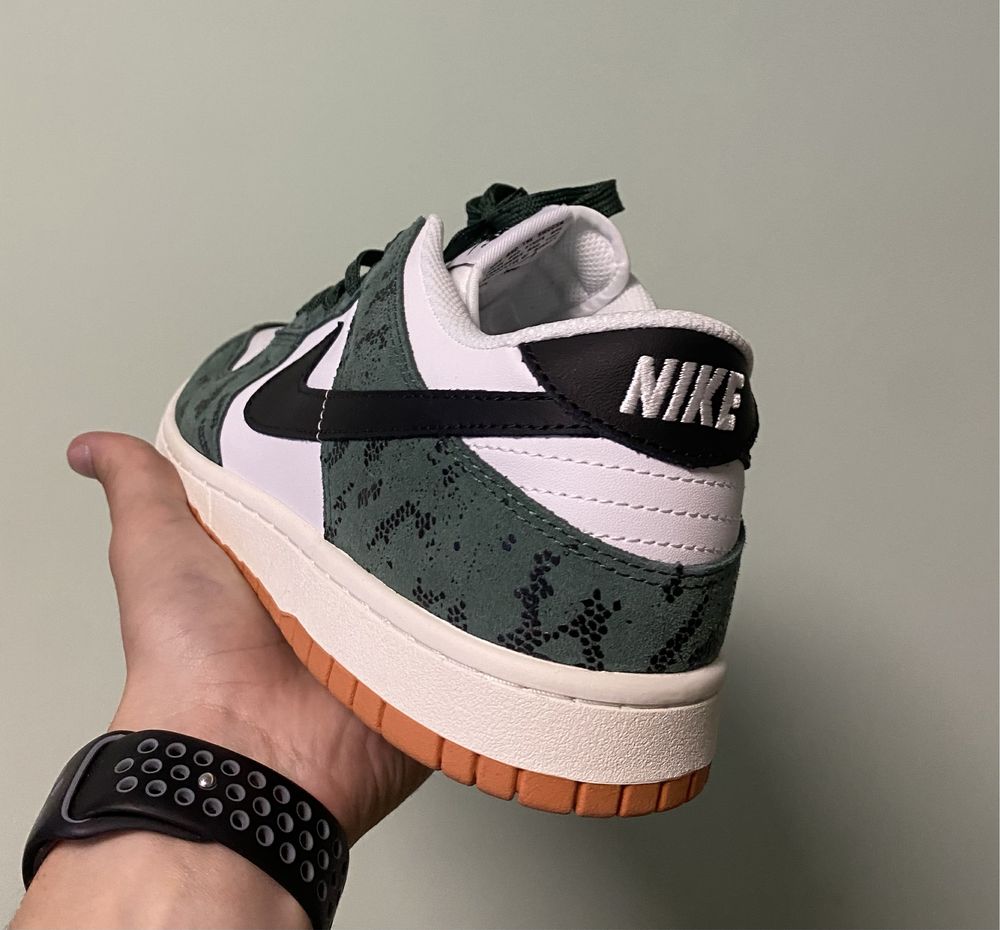 Nike Dunk Low Green Snake оригінар 1:1