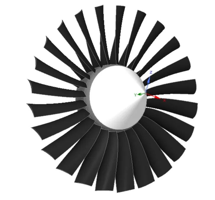 Ventoinha Inspirada em Motor a Jato