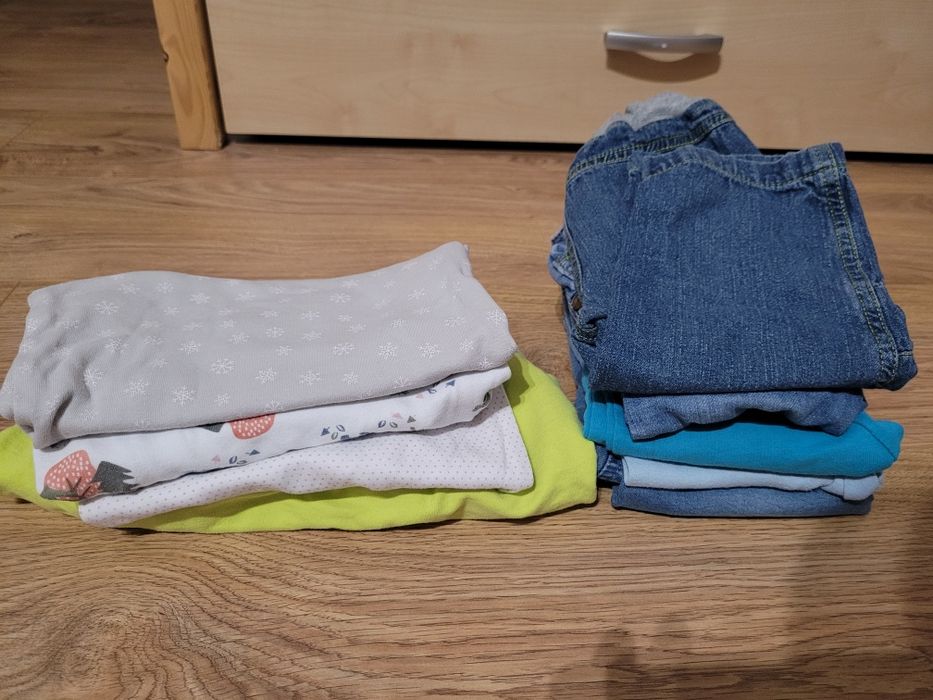 Ubranka dla chłopca 74 80