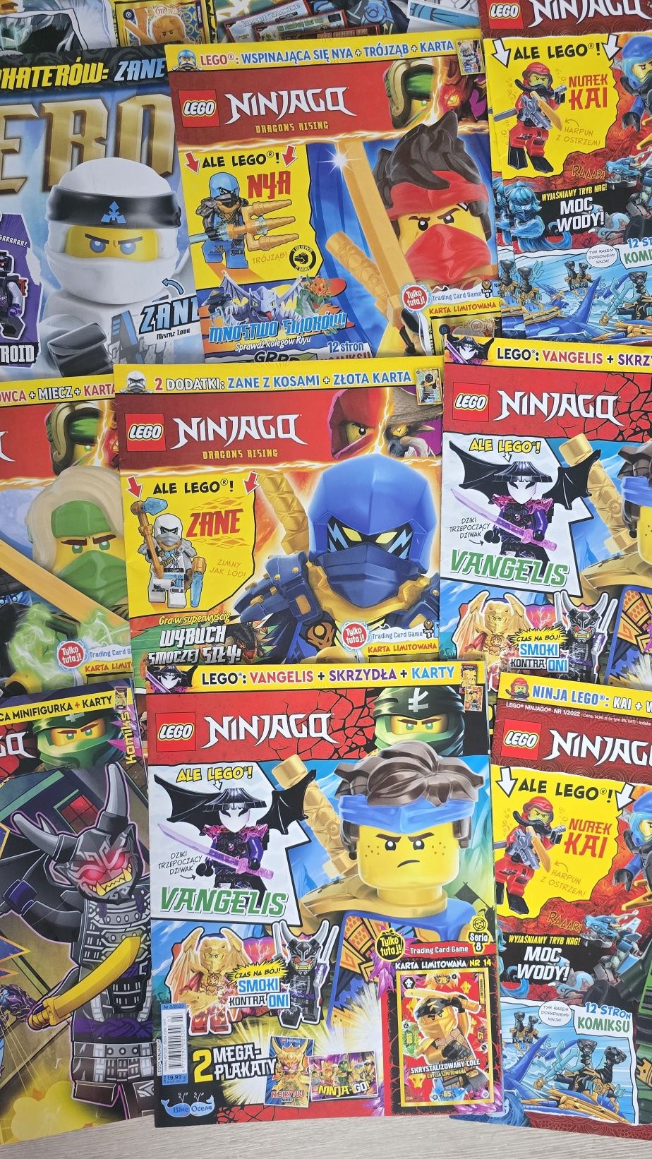 Lego ninjago książki komiksy
