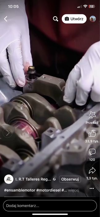 Regeneracja głowic, szlify wałów, cylindrôw.