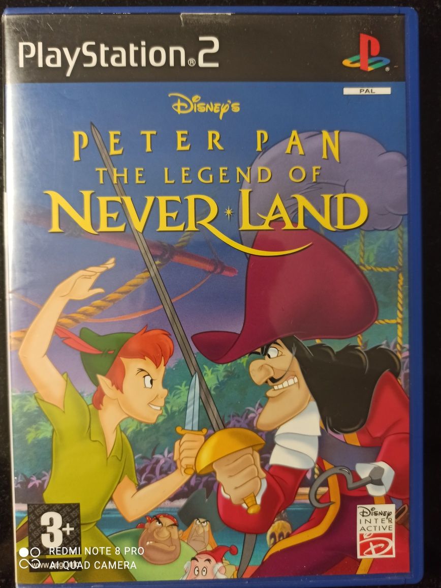 Gra na PlayStation 2 PS2 Peter Pan The Legend of Neverland