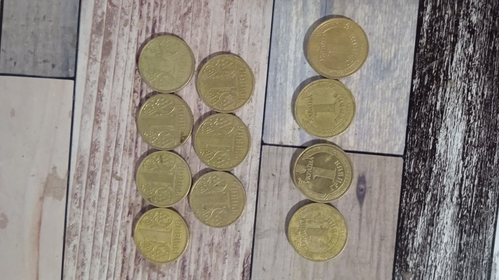 Монеты разных номиналов