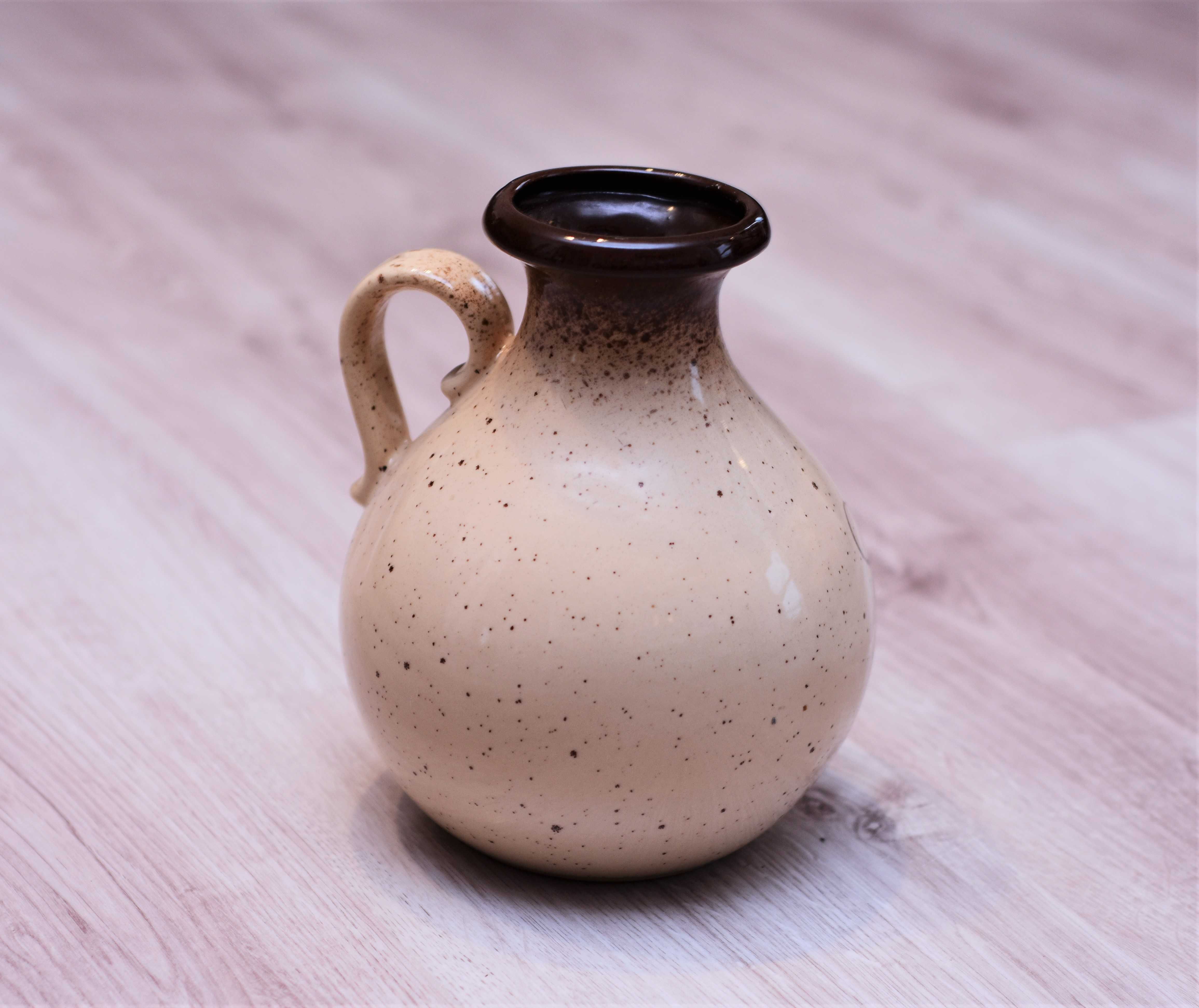 Wazon SCHEURICH keramik ceramiczny sygnowany nr 495-20 LATA 60