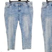w7 JOHN BANER Wygodne Damskie Spodnie Jeans 50/52 5XL/6XL