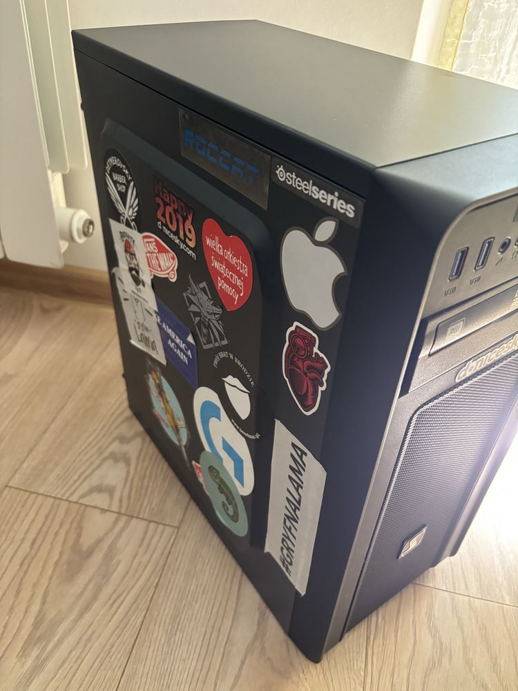 Komputer PC GTX1050 OC, intel i5-7400, 8 GB RAM DDR4