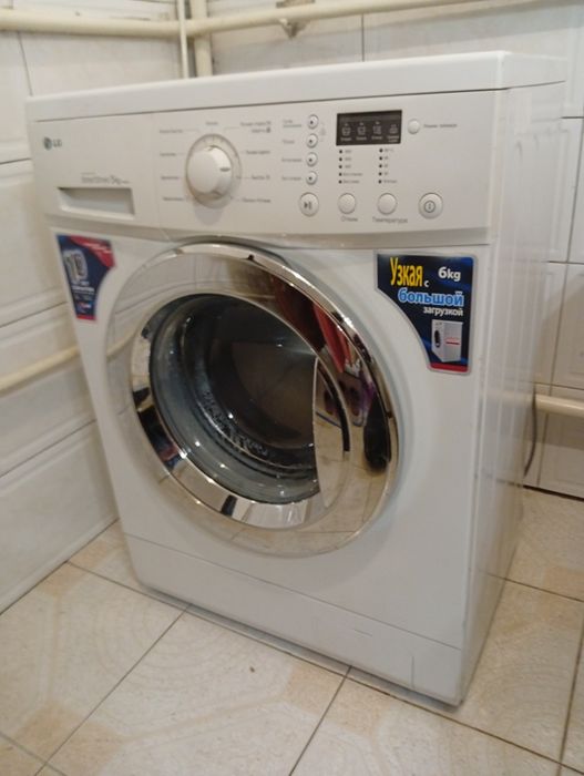 Пральна / стиральная машинка LG 5кг прямой привод.