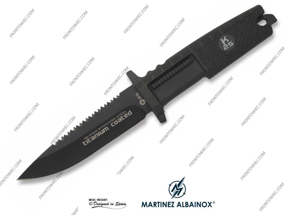 Wielozadaniowy nóż taktyczny survivalowy EDC K25 TACTICAL [31910]