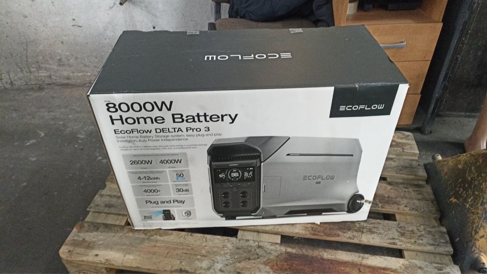 Ecoflow Delta Pro 3 / Екофлов / Экофлоу / Безкош. доставка по Дніпру.