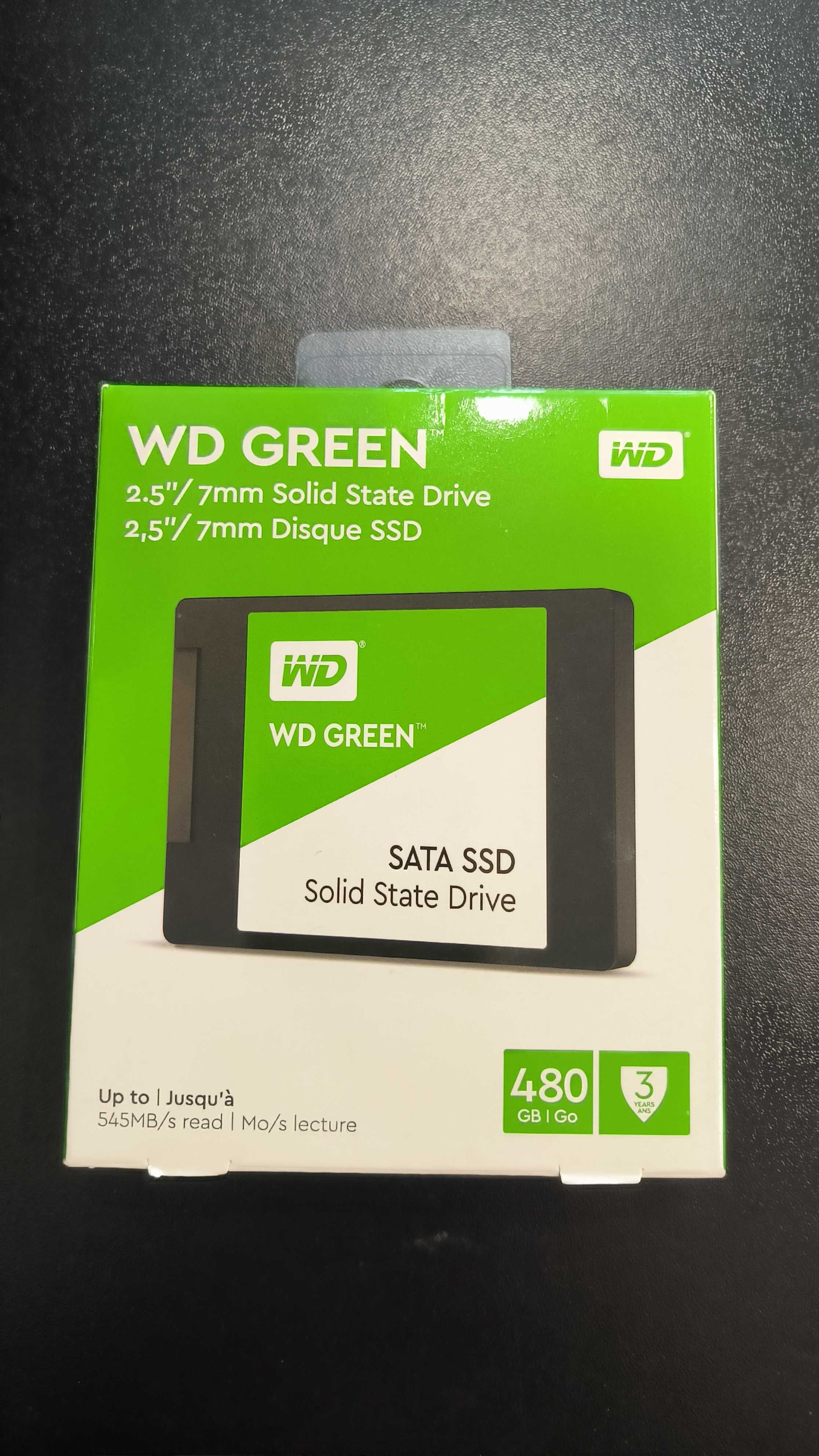 SSD диск Western Digital Green 480GB 2.5" SATAIII (WDS480G2G0A)