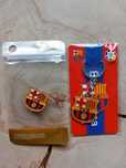 Brelok + Przypinka FC Barcelona