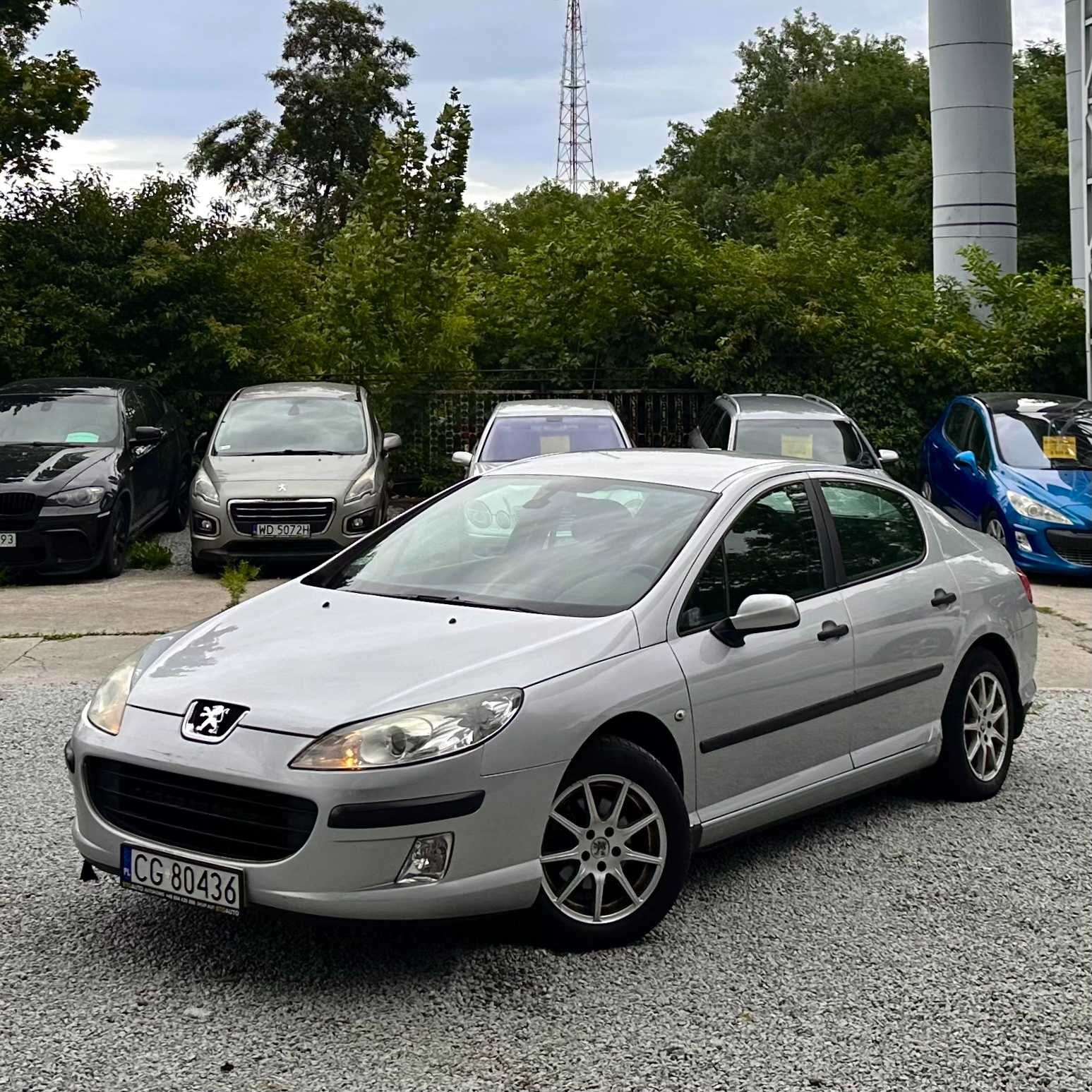 Peugeot 407 | 2.0Benzyna + LPG 140KM| Manual| Klima| Alufelgi|Hak|2006