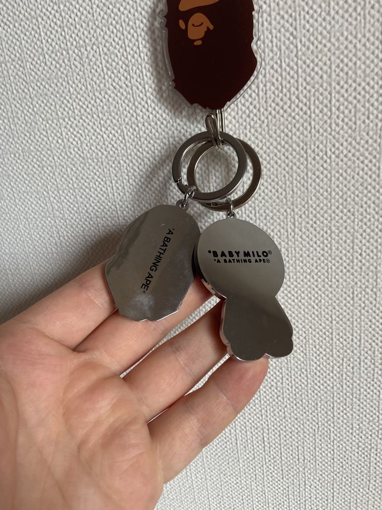 Брелок Bape Milo Metal APE Брєлок мавпа Бейп  AApe