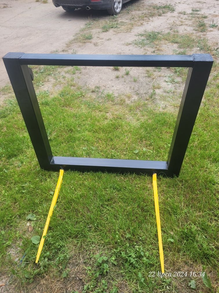 Widły do bel, słomy ładowarka JCB