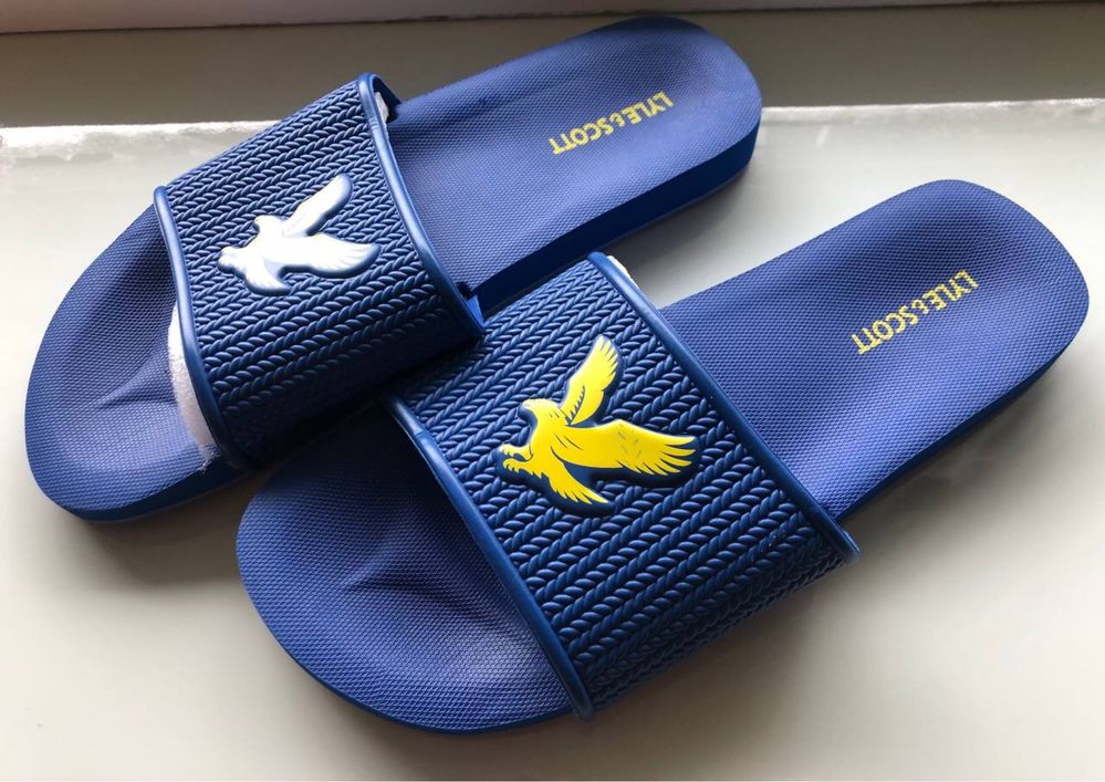 NEW Шлепанцы Lyle And Scott Wallace Pool Sliders (41)