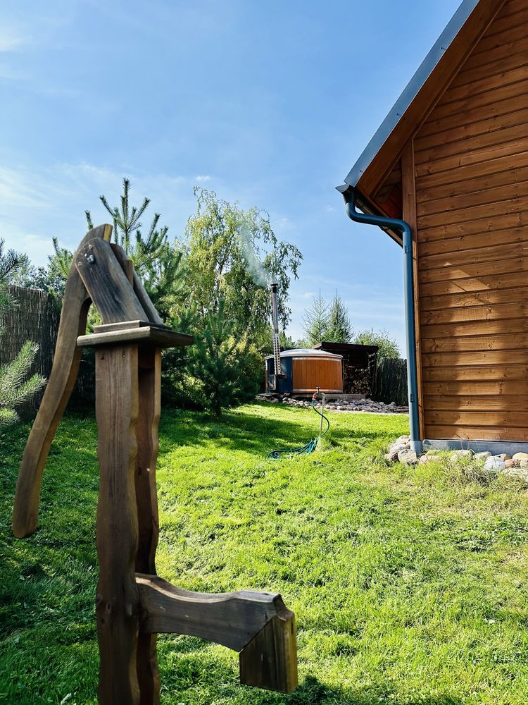 Wakacje na Kaszubach balia, basen, sauna, ognisko, klimatyzacja