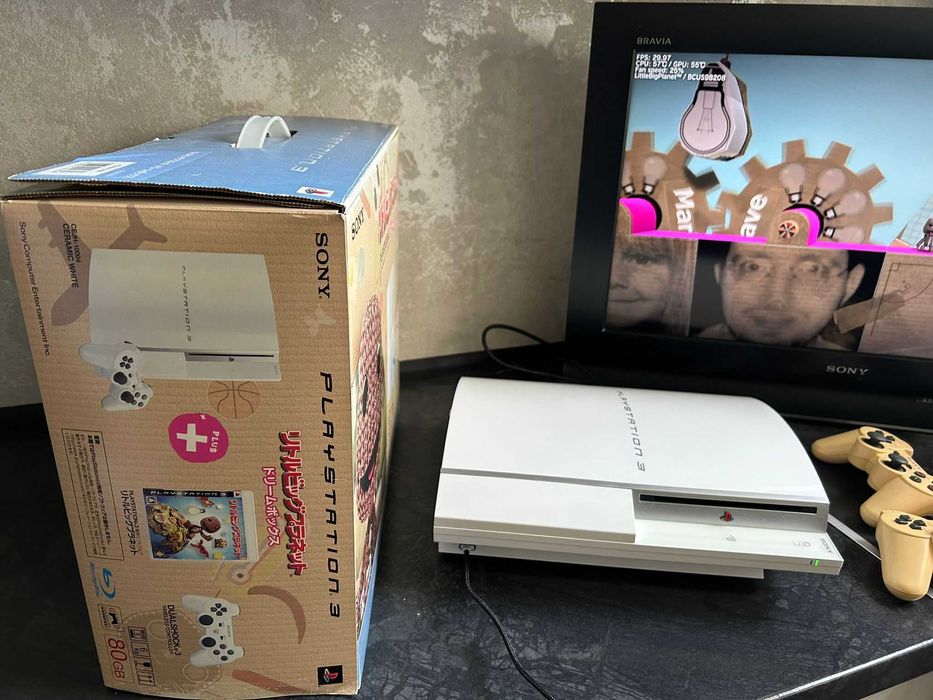 Konsola PS3 CECHL00 CW 500GB,2xpad,po SPA (Little Big Planet Edition)