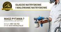 Gładzie Natryskowe