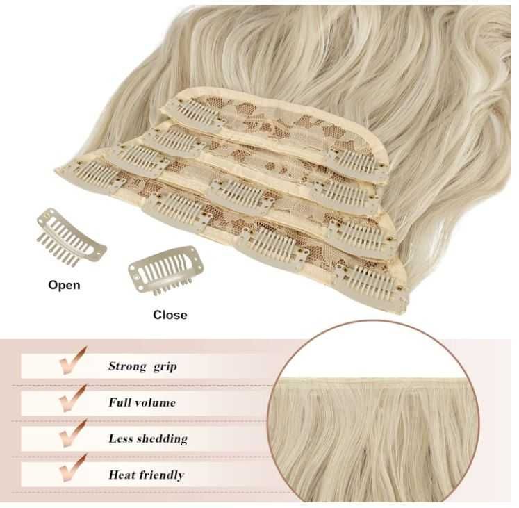 Włosy doczepiane FESHFEN 50cm  kolor: H22/60#