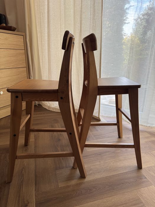 IKEA Ingolf wysokie dzieciece krzesla