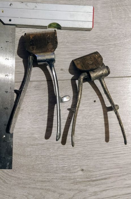 Ręczne maszynki do strzyżenia retro vintage